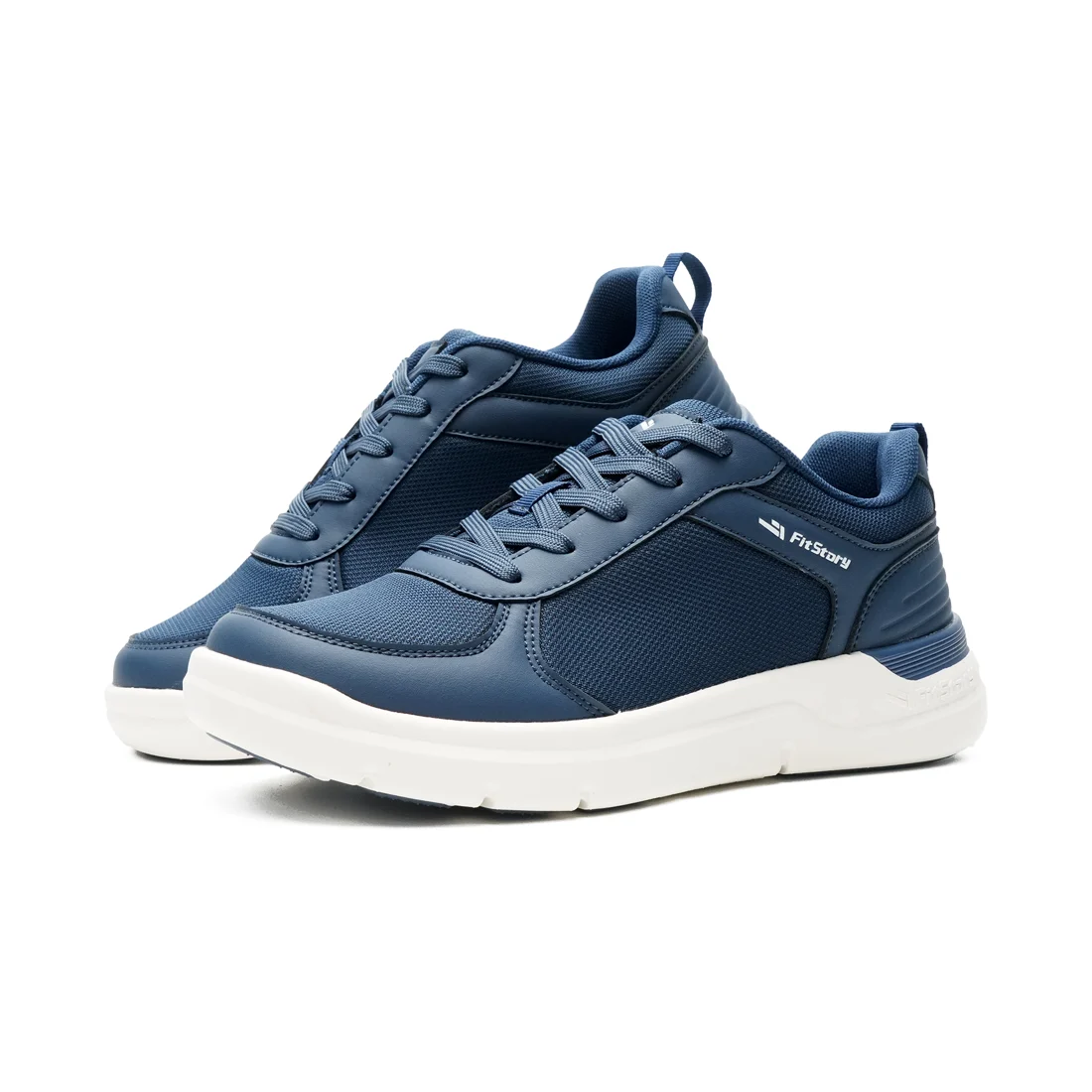Scarpe FitStory Lacci Comfort uomo, blu navy