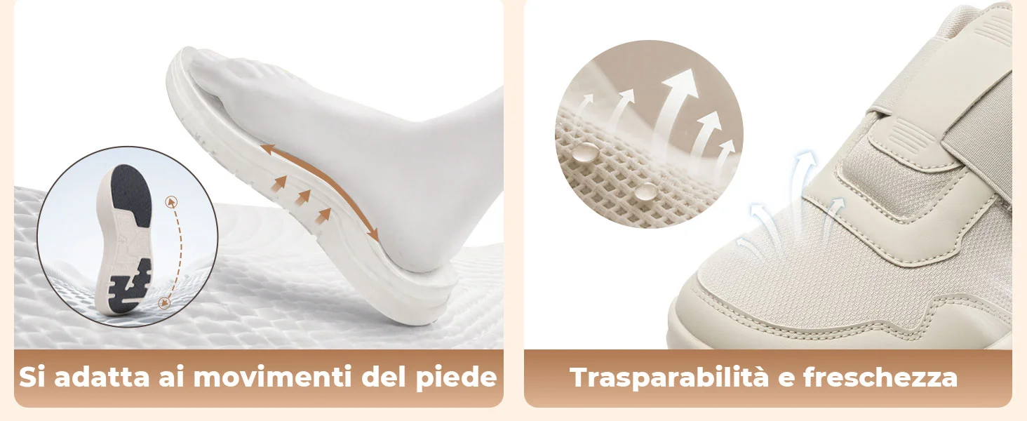 Strappo Comfort: materiali e struttura della scarpa